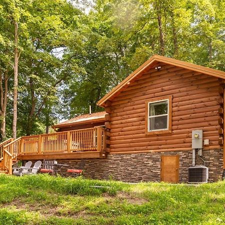 Secluded Wooded Cabin Near The Hocking Hills New Straitsville Eksteriør bilde