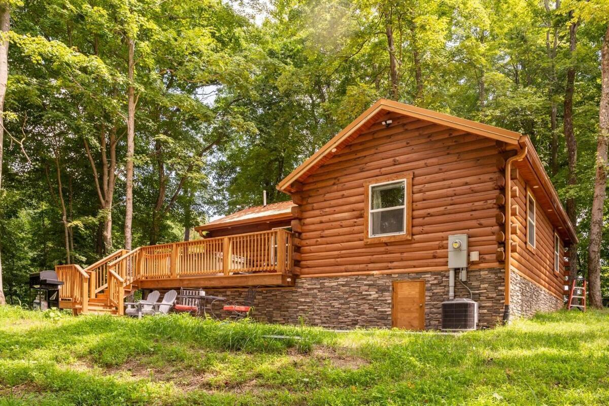 Secluded Wooded Cabin Near The Hocking Hills New Straitsville Eksteriør bilde