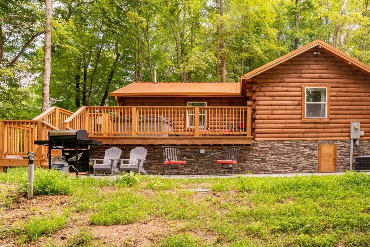 Secluded Wooded Cabin Near The Hocking Hills New Straitsville Eksteriør bilde