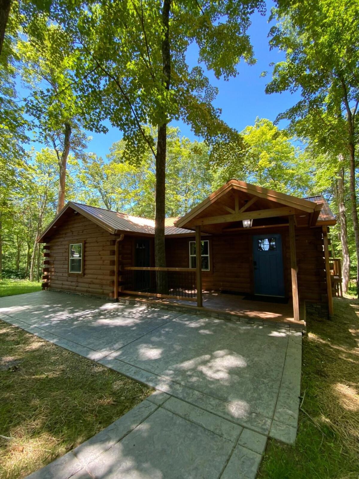 Secluded Wooded Cabin Near The Hocking Hills New Straitsville Eksteriør bilde