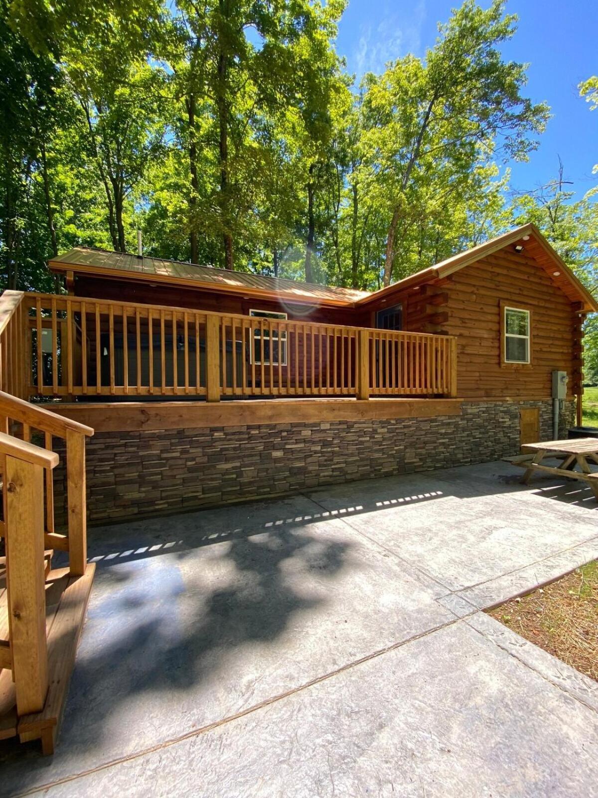 Secluded Wooded Cabin Near The Hocking Hills New Straitsville Eksteriør bilde